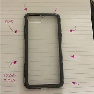 iPhone 7 Plus clear case
